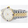 Image 9 : Mens Rolex Two Tone Sapphire and Diamond Datejust Wristwatch