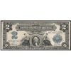 Image 1 : 1899 $2 Mini Porthole Silver Certificate Note