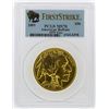 Image 1 : 2009 $50 American Buffalo Gold Coin PCGS First Strike MS70