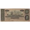 Image 1 : 1864 $20 The Confederate States of America Note