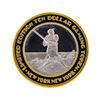 Image 1 : .999 Silver New York-New York Las Vegas $10 Casino Gaming Token Limited Edition