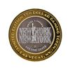 Image 2 : .999 Silver New York-New York Las Vegas $10 Casino Gaming Token Limited Edition