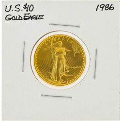 1986 $10 American Gold Eagle Coin