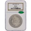 Image 1 : 1878 7/8TF $1 Morgan Silver Dollar Coin NGC Graded MS63 CAC