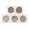 Image 2 : Set of 1922-1926 $1 Peace Silver Dollar Coins