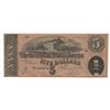 Image 1 : 1864 $5 The Confederate States of America Note