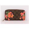 Image 2 : Authentic Louis Vuitton Limited Edition Roses Stephen Sprouse Zippy Wallet