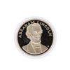 Image 1 : 1972 Franklin Mint Abraham Lincoln Sterling Silver Proof Great Americans Medal