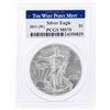 Image 1 : 2011-W $1 American Silver Eagle Coin PCGS Graded MS70
