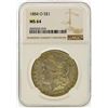 Image 1 : 1884-O $1 Morgan Silver Dollar NGC Graded MS64