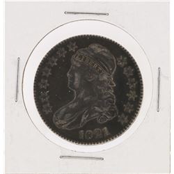 1821 Capped Bust Half Dollar Silver Coin