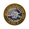 Image 1 : .999 Silver Treasure Island Las Vegas $10 Casino Gaming Token Limited Edition