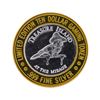 Image 2 : .999 Silver Treasure Island Las Vegas $10 Casino Gaming Token Limited Edition