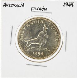 1945 Silver Australia Florin Coin