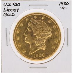 1900-S $20 Liberty Head Double Eagle Gold Coin