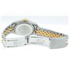 Image 7 : Rolex Mens Two Tone Tapestry Index Fluted Bezel Datejust Wristwatch