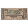 Image 1 : 1864 $10 The Confederate States of America Note