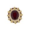 Image 2 : 14KT Yellow Gold 20.56ctw Ruby and Diamond Ring