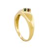 Image 3 : 14KT Yellow Gold Multi Gemstone and Diamond Ring