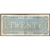 Image 2 : 1864 $20 The Confederate States of America Note