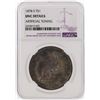 Image 1 : 1878-S $1 Liberty Seated Dollar Coin NGC Graded UNC Details