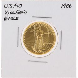 1986 $10 American Gold Eagle Coin