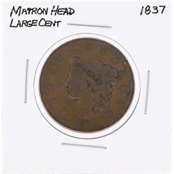 1837 Matron Head Large Cent Coin