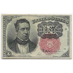 1874 10 Cent Fractional United States Currency Note