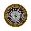 Image 1 : .999 Silver Harrah's Lake Tahoe, Nevada $10 Casino Gaming Token Limited Edition