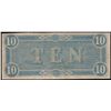 Image 2 : 1864 $10 The Confederate States of America Note