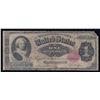 Image 1 : 1891 $1 Silver Certificate Martha Washington Note Fr. 223