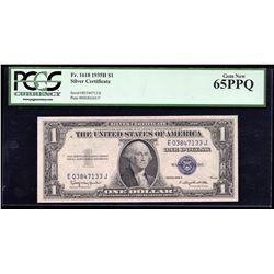 1935H $1 Silver Certificate Note PCGS 65PPQ Gem New