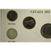 Image 3 : 1968 Canada Coin Set with Silver Quarters and Dimes