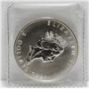 Image 5 : 4 Canadian Fine Silver $5 Maple Leaf Bullion Coins - 1988 - 1991