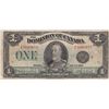 Image 1 : 1923 Dominion of Canada $1 Bank Note - F+