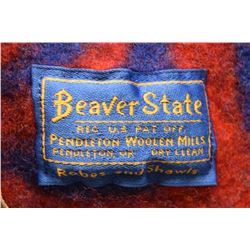 Marvin Oliverサイン入りヴィンテージPendletonブランケット PENDLETON BLANKET