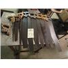 Image 2 : Lot of (10) Wood Hand Saws