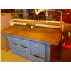 Image 2 : 32" x 72" Wood Work Table w/ Electrification and worklight