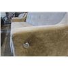 Image 2 : BEIGE SUEDE RECLINING SOFA WITH INTEGRATED USB CHARGING PORTS