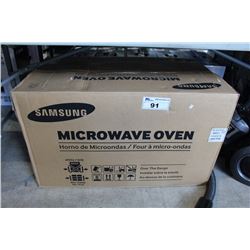 SAMSUNG BUILT-IN MICROWAVE