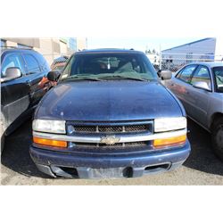 2005 CHEVROLET BLAZER SUV VIN # 1GNCT18X75K108369