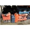 Image 2 : LARGE LOT OF ASSORTED HARD TOOL CASES AND TOOL BAGS