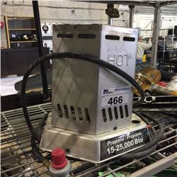 PROPANE POWERED 2500BTU HEATER