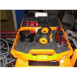 LOT OF 3 JOHNSON LASER LEVEL KITS IN CASES