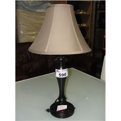 BROWN TABLE LAMP