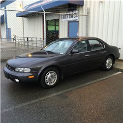 1992 INFINITY J30, 4 DOOR SEDAN, GREY, VIN # JNKAY21D1PM015330, 153,977KMS, GAS, AUTOMATIC, DEAD