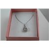 Image 2 : HALF CARAT DIAMOND NECKLACE SET, 44 DIAMONDS IN TOTAL, INCLUDES $600 CERTIFICATE