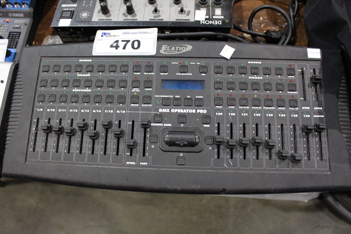 ELATION DMX OPERATOR PRO LIGHTING CONSOLE