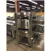 Image 1 : XLT OVENS 1832C-S1328 DOUBLE STACK STAINLESS STEEL NATURAL GAS PIZZA CONVEYOR OVEN