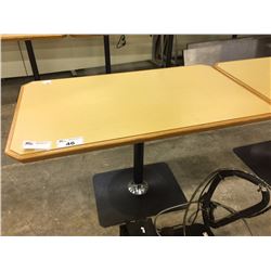 LOT OF (8) - 4 X 2.5 FT RESTAURANT TABLES